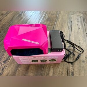 36W UV LED Nail Dryer with Diamond Shaped UV Lamp for Perfect Gel Manicures